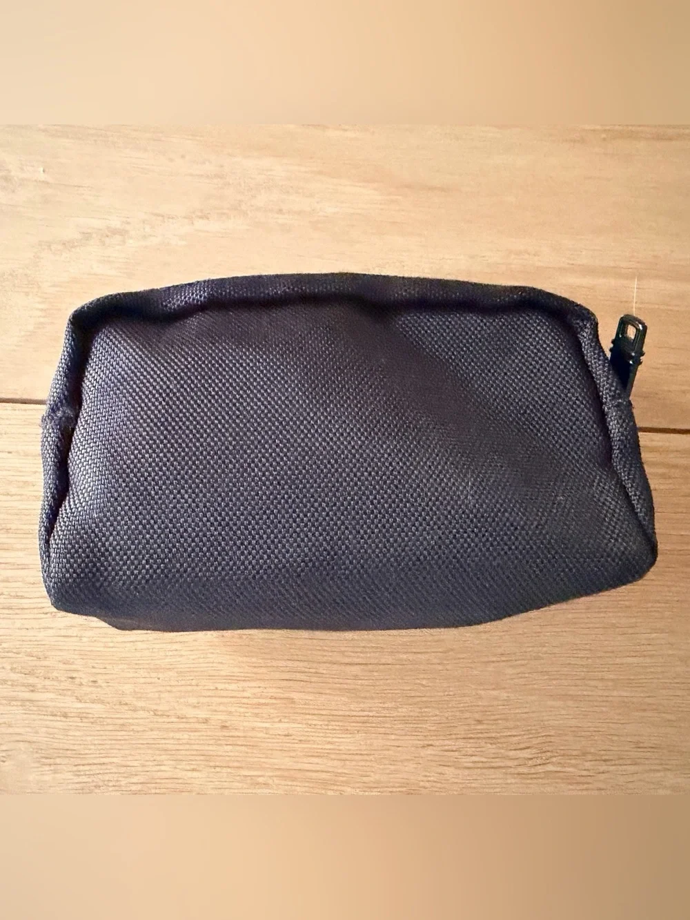 Tumi Small Black Zip Case Bag Pouch - great for tech, travel, organization etc